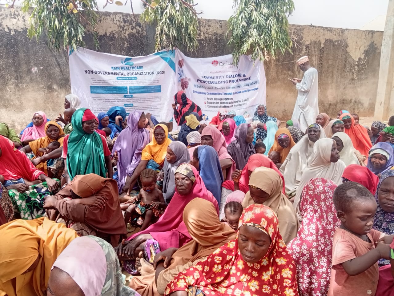 RAIN HEALTHCARE INITIATIVE LED IMPLEMENTAION OF EMPOWERMENT OF 200 IDPs BY CARIAS NIGERIA IN SOKOTO